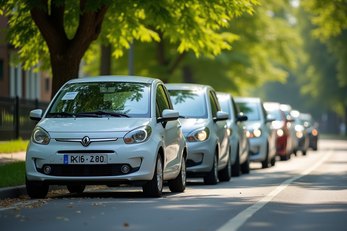 Petites voitures économiques avec prix et assurance sur rue